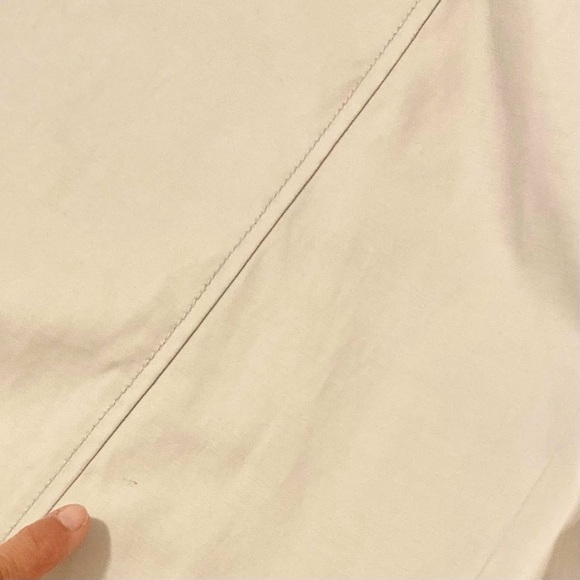 *Host Pick* Jones NY Trenchcoat Hood Raincoat Jacket Gold Zipper A-line Parka - Picture 13 of 14